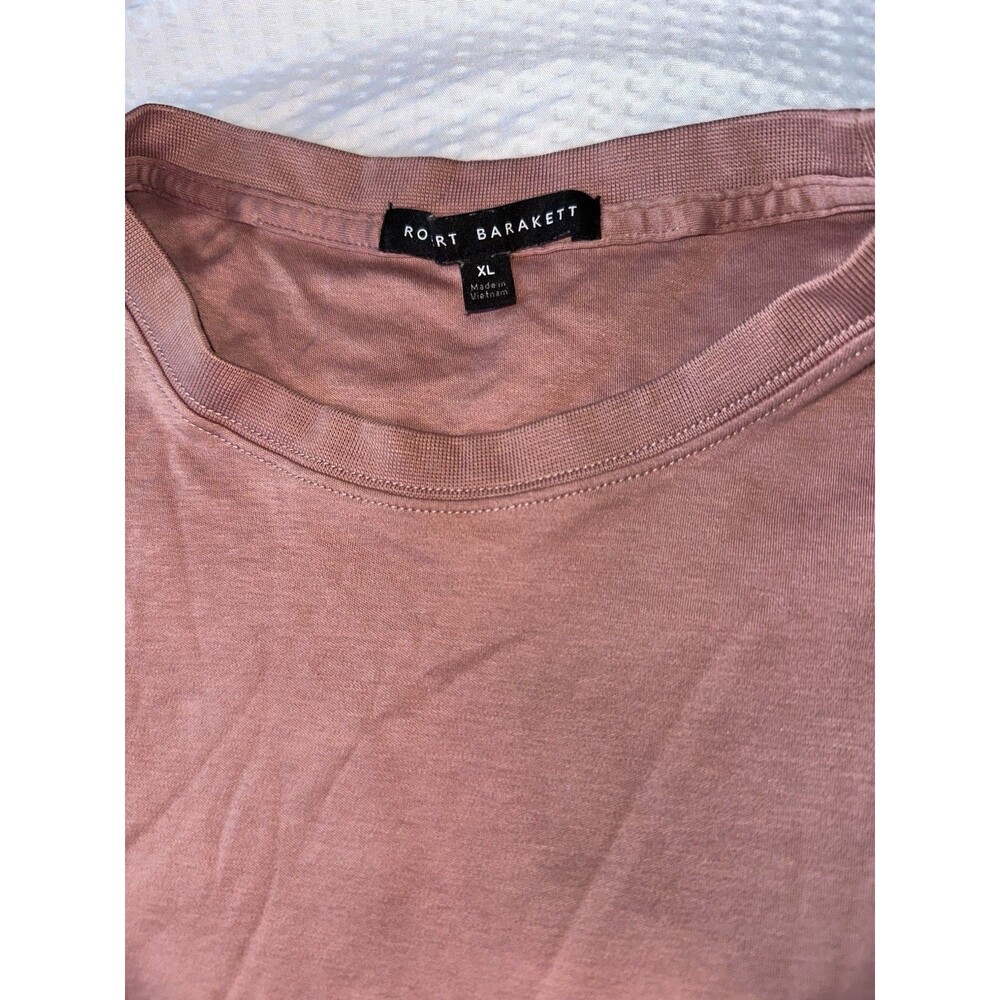 Robert Barakett Mens Sz XL Georgia Short Sleeve t-shirt Summer Coral Designer